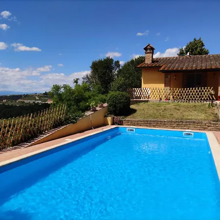 Sunset Hill - Tuscany - Villa & Private Pool Castelfiorentino Esterno foto
